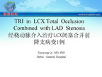 [IHF2009]经桡动脉介入治疗LCX闭塞合并前降支病变1例